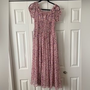 Rachel Parcell Pink Floral Dress